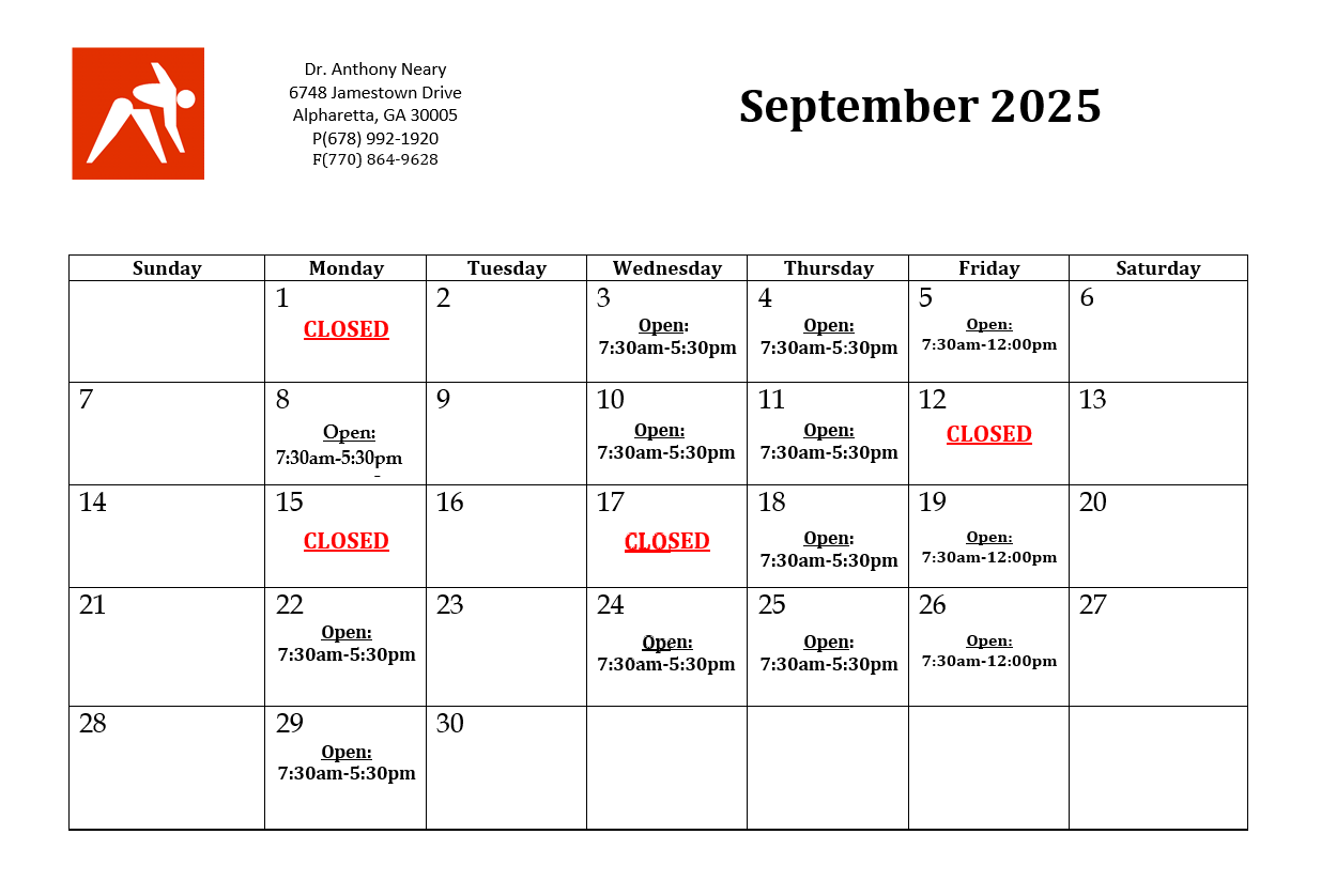September 2025 Calendar