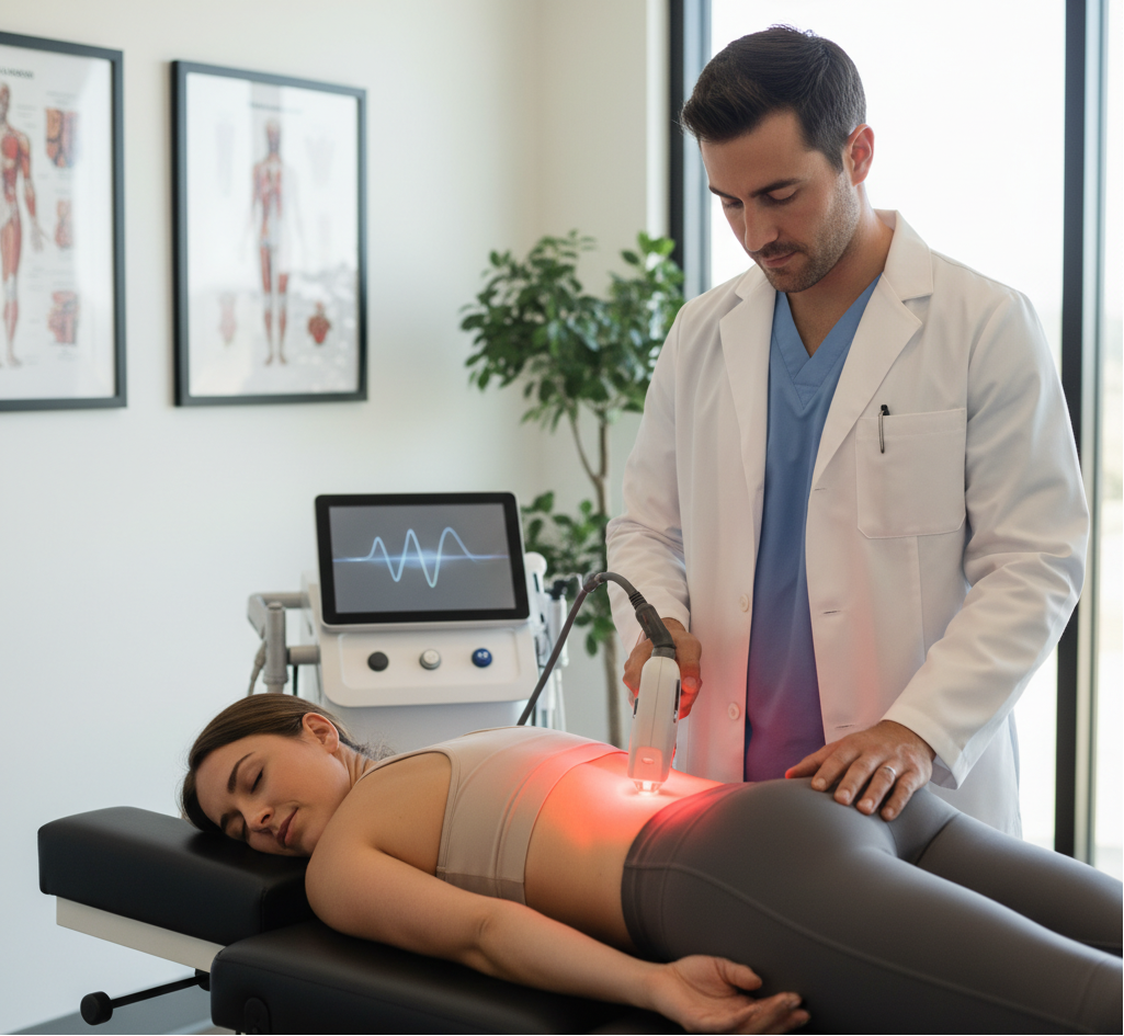 Synergistic Care: Laser Therapy and Chiropractic Adjustment